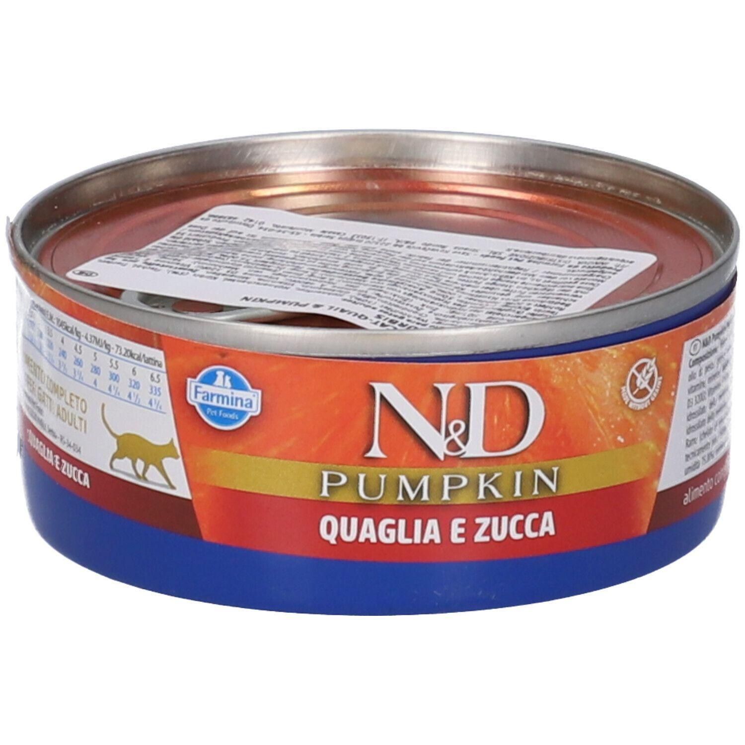 Farmina N&D Pumpkin con Quaglia e Zucca Wet Food per Gatti Adult