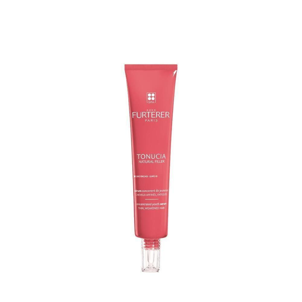 Un tubetto rosso di Siero Concentrato di Giovinezza Tonucia Natural Filler.