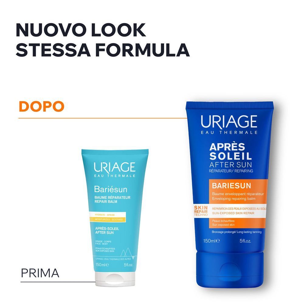 Balsamo doposole Uriage Bariésun: nuovo look, stessa formula (150ml).