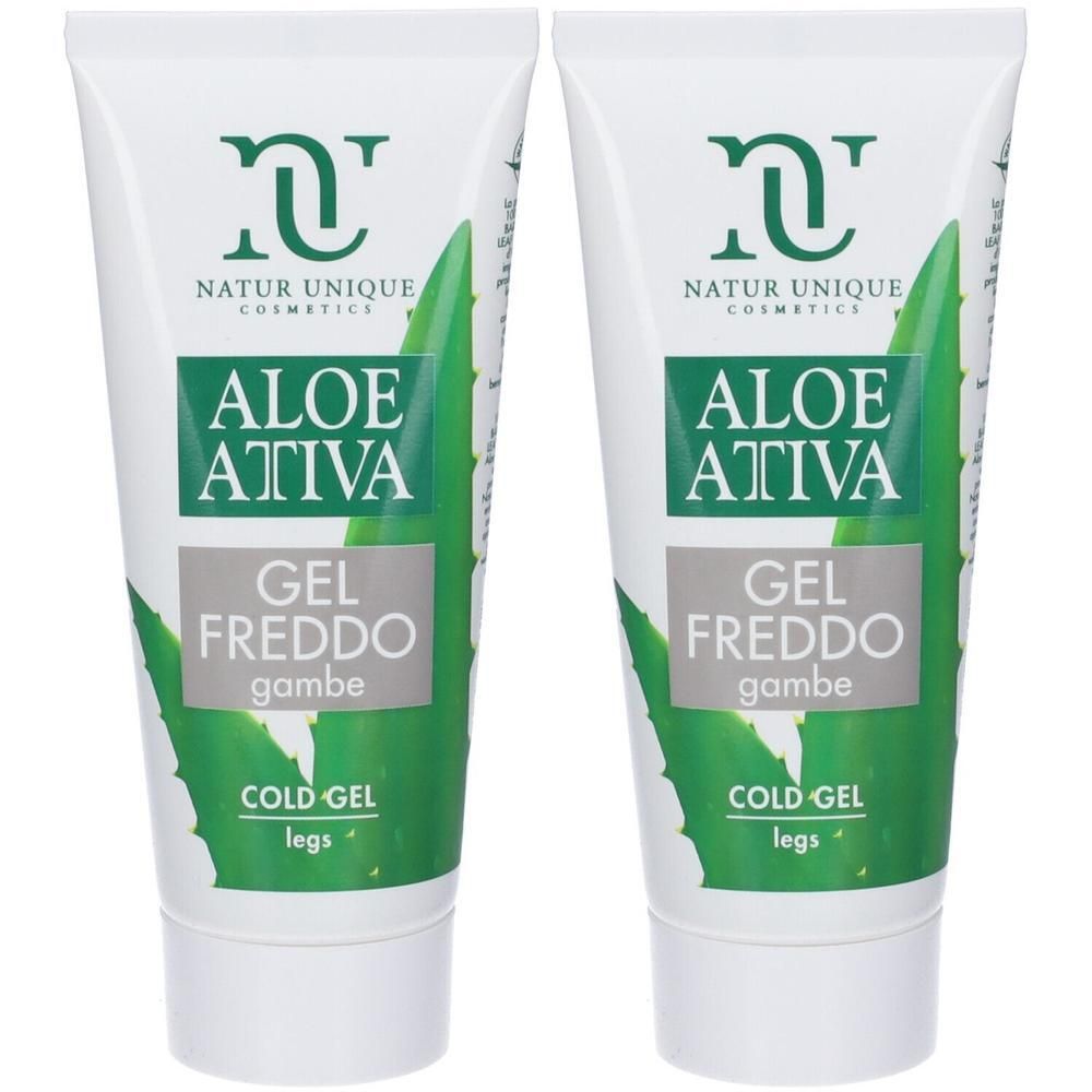 Nature Unique Cosmetics Aloe Attiva Gel Freddo Gambe