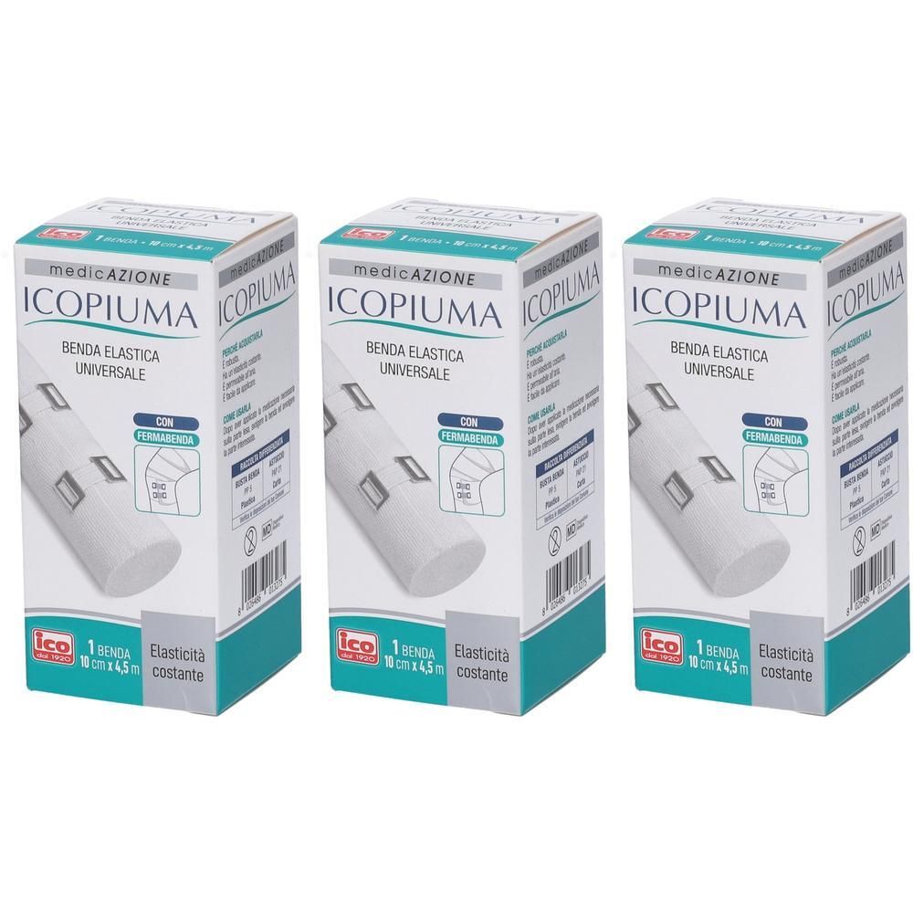 Benda Elastica Icopiuma Universale Cm 10 X 4,5 Mt 1 Pezzo