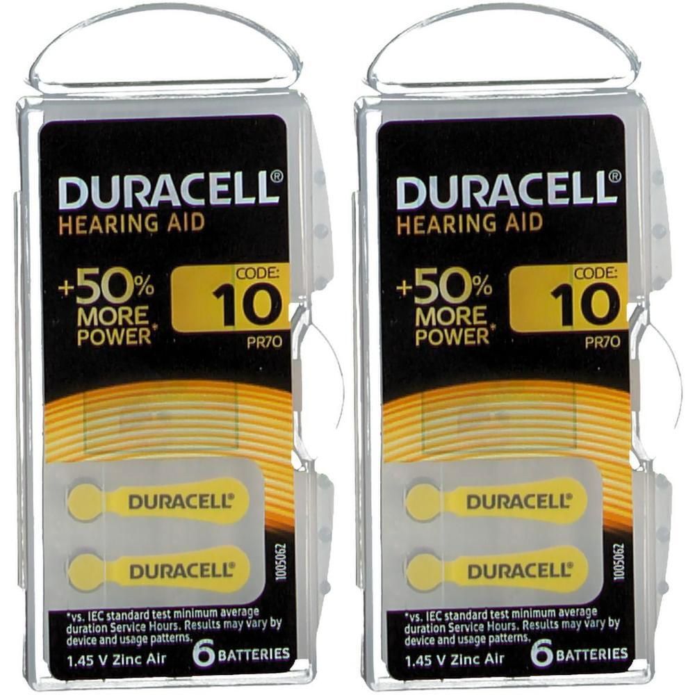 Duracell® Batterie per Apparecchi Acustici - 10