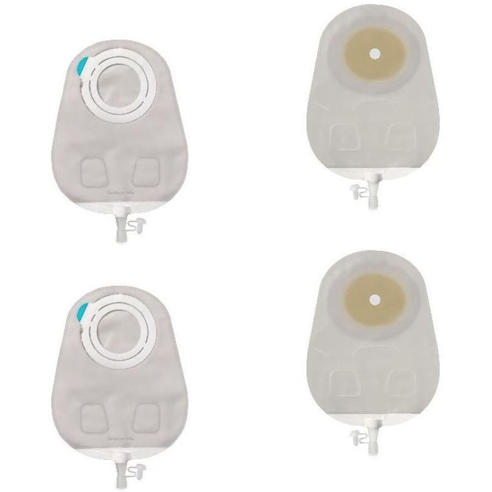 Sensura Mio Flex Sistema 2 Pezzi Con Aggancio Adesivo Sacca Multichamber Per Urostomia Trasparente 35Mm Da 550 Ml 30 Pezzi