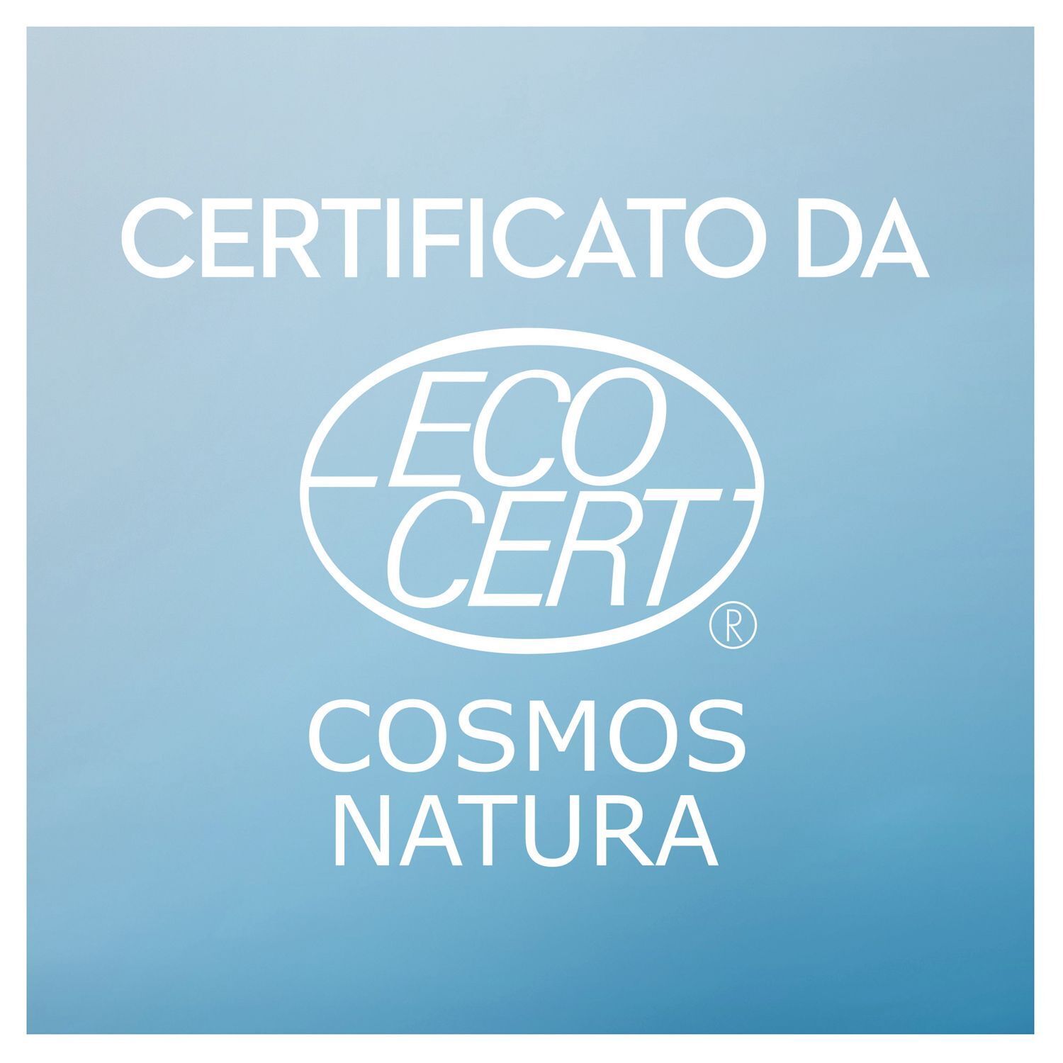 Certificazione ECO CERT COSMOS NATURA per cosmetici naturali.