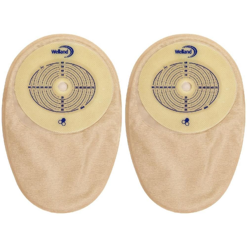 Sacca Per Colostomia Opaca Ritagliabile Aurum Colo Maxi Diametro 13-60X80 Mm 30 Pezzi