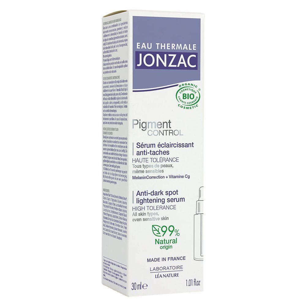 Confezione del siero Eau Thermale Jonzac Pigment Control, 30ml.