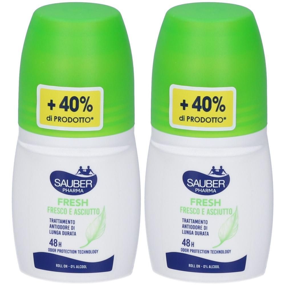 Sauber Deo 48H Fresh Fresco E Asciutto Roll On