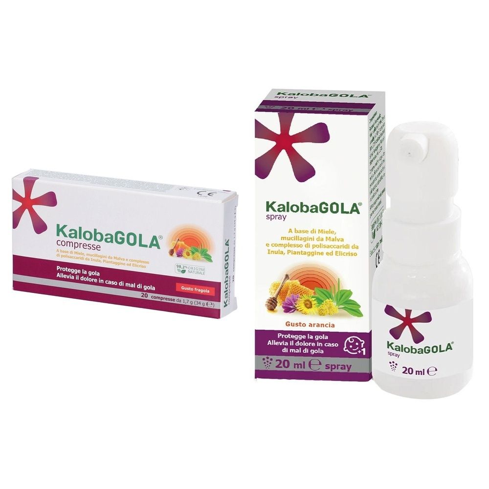 Kalobagola Spray + Kalobagola Compresse Fragola