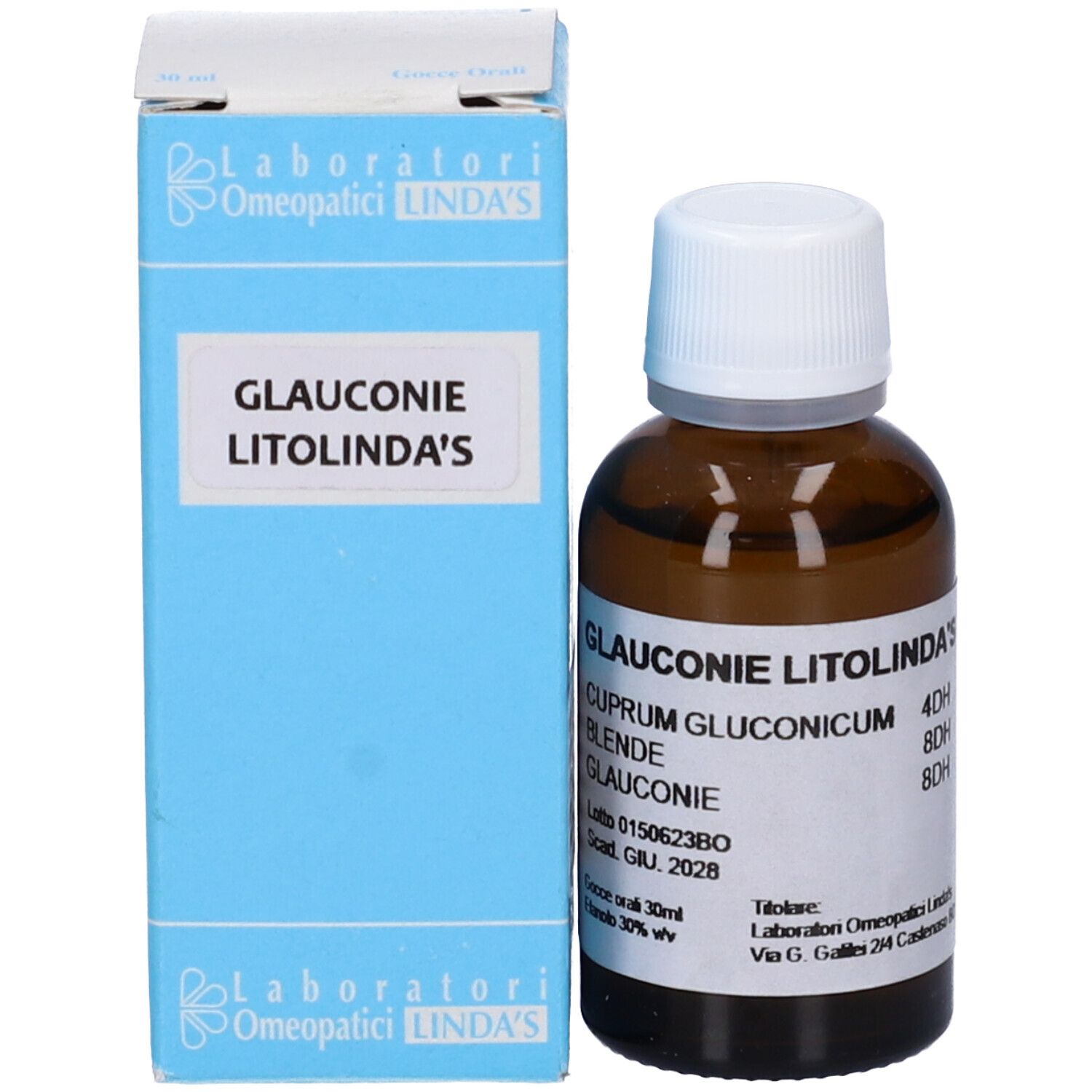 Linda'S Lab Glauconie Litolindas Gocce 30 Ml