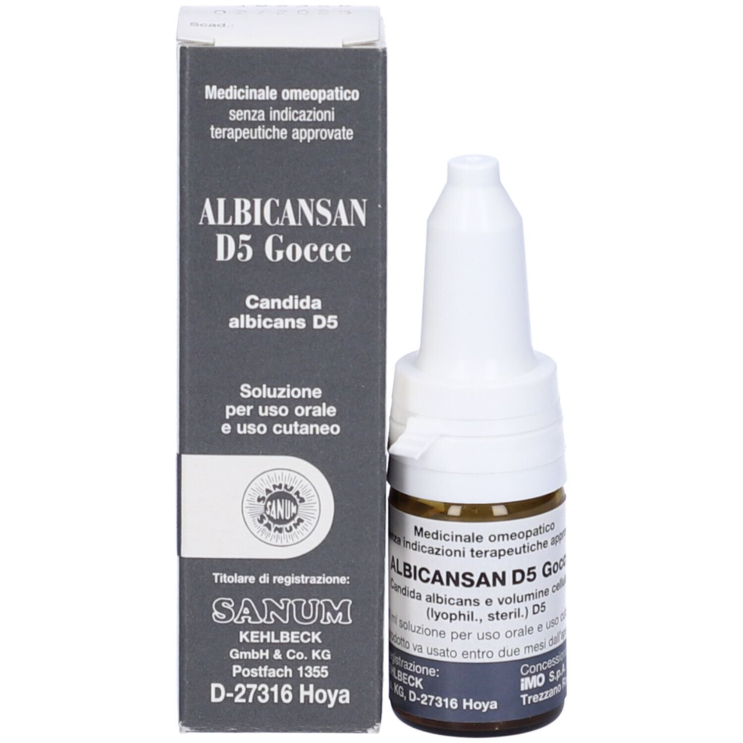 Sanum Albicansan D5 Gocce 10 ml