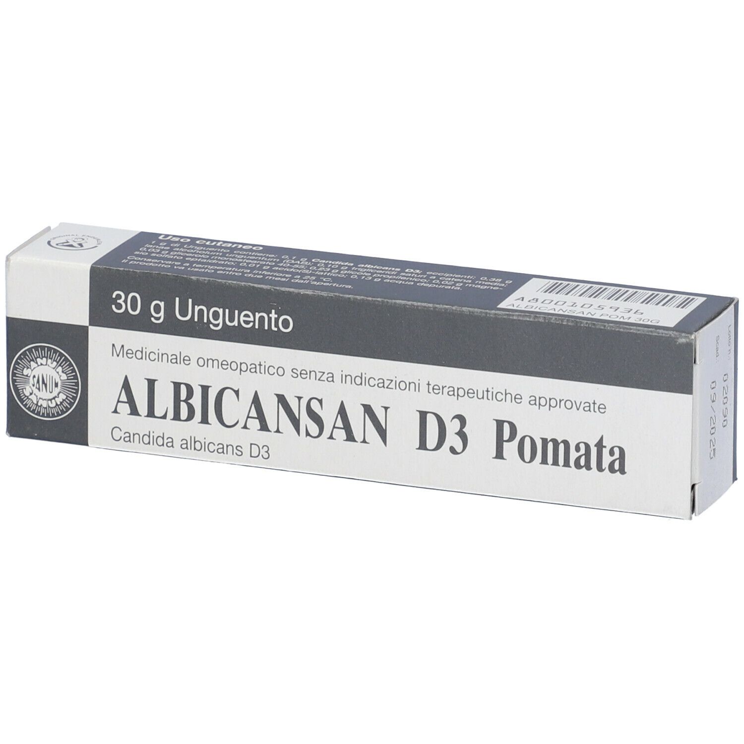 Sanum Albicansan Pomata D3 30G