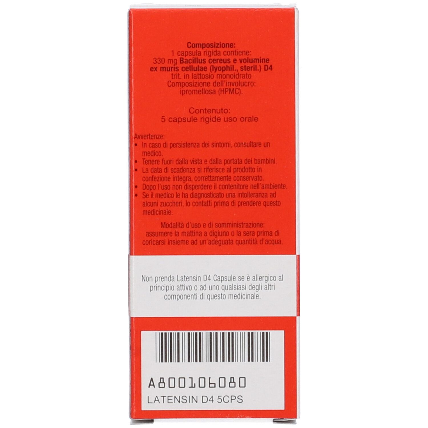 Sanum Latensin D4 5 Capsule