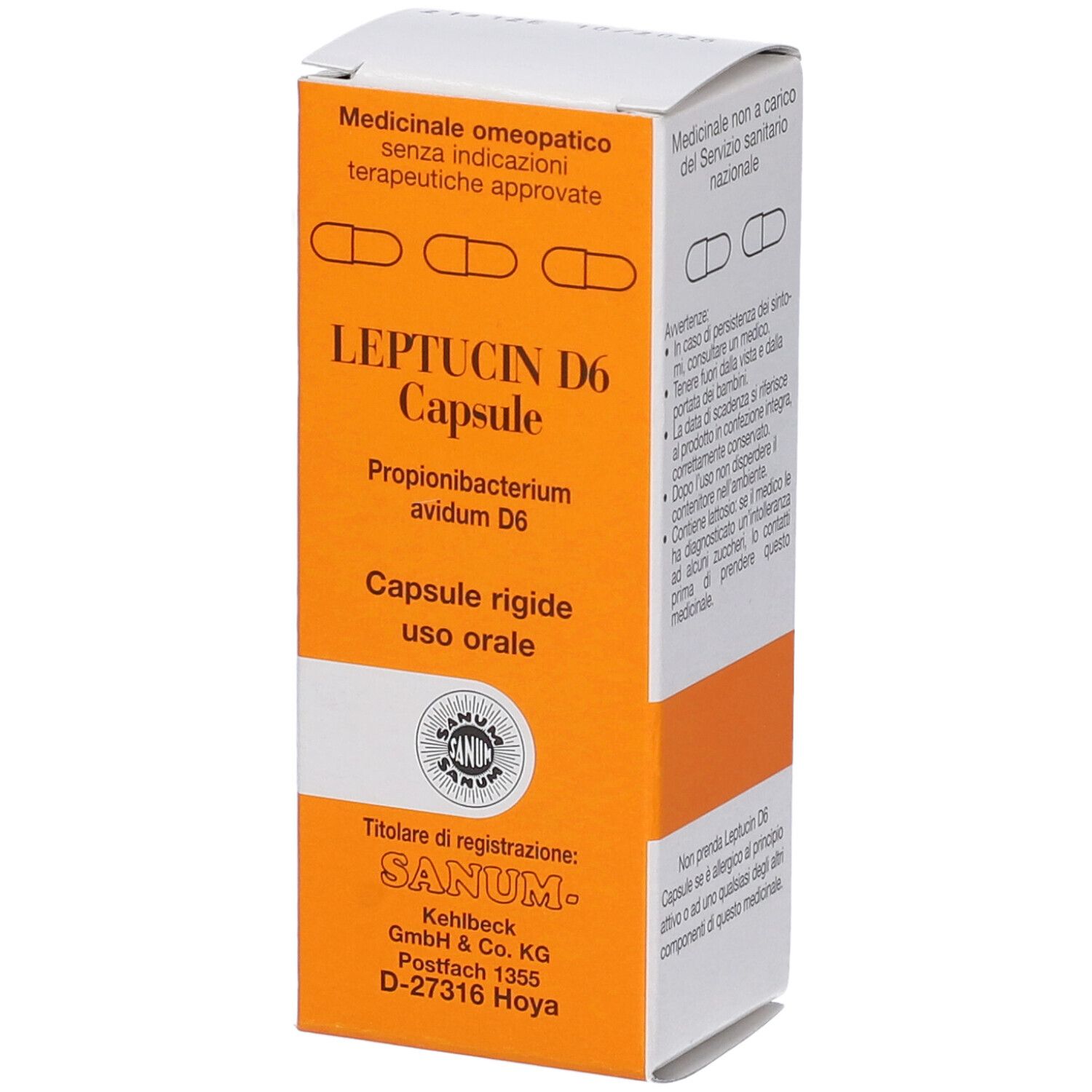 Sanum Leptucin D6 Capsule