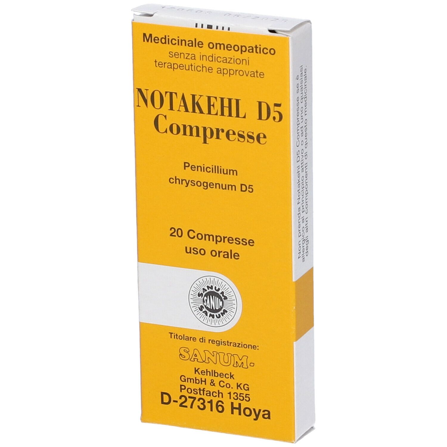 NOTAKEHL D5 Compresse