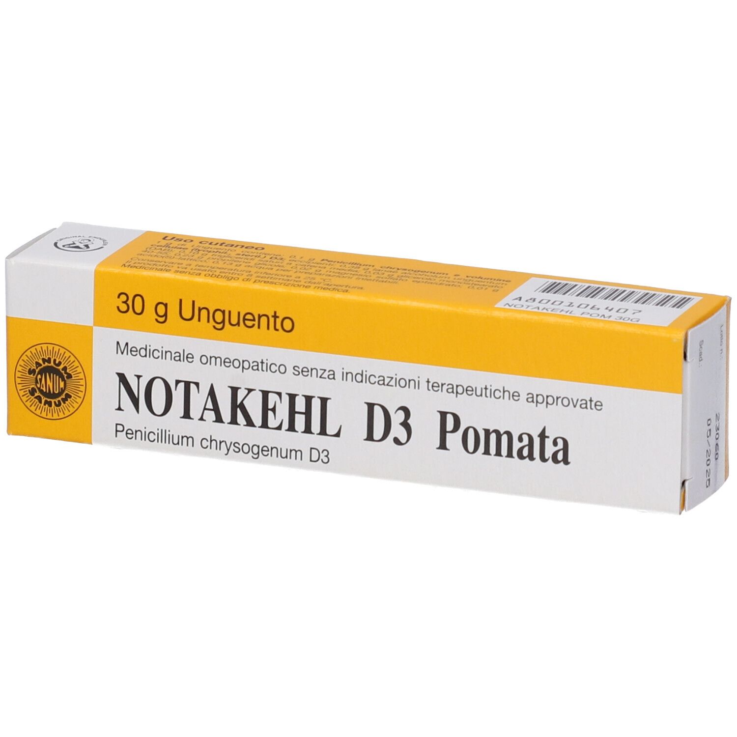 Sanum Notakehl D3 Pomata 30G