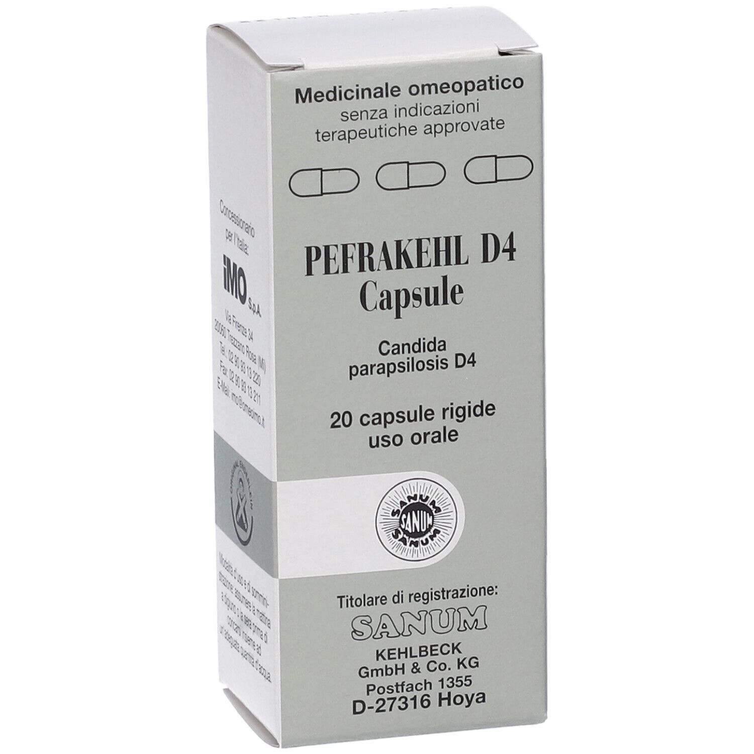 Sanum Pefrakehl D4 Capsule