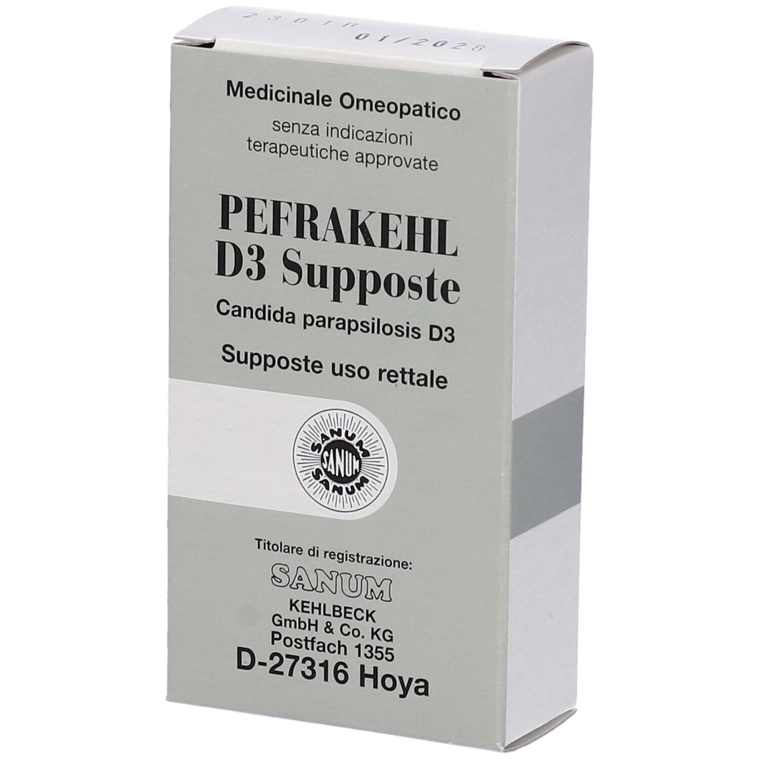 Sanum Pefrakehl D3 Supposte
