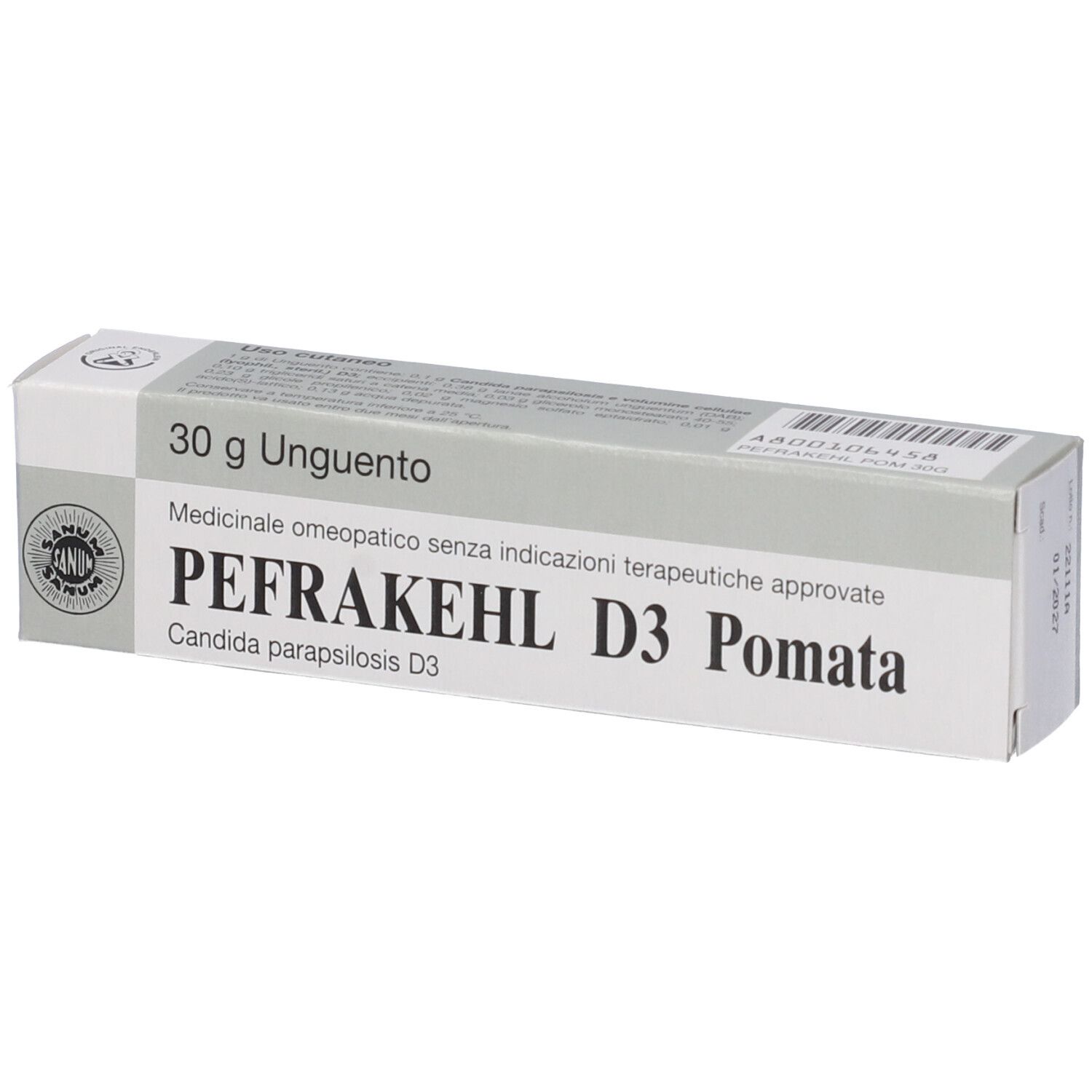 Sanum Pefrakehl D3 Pomata