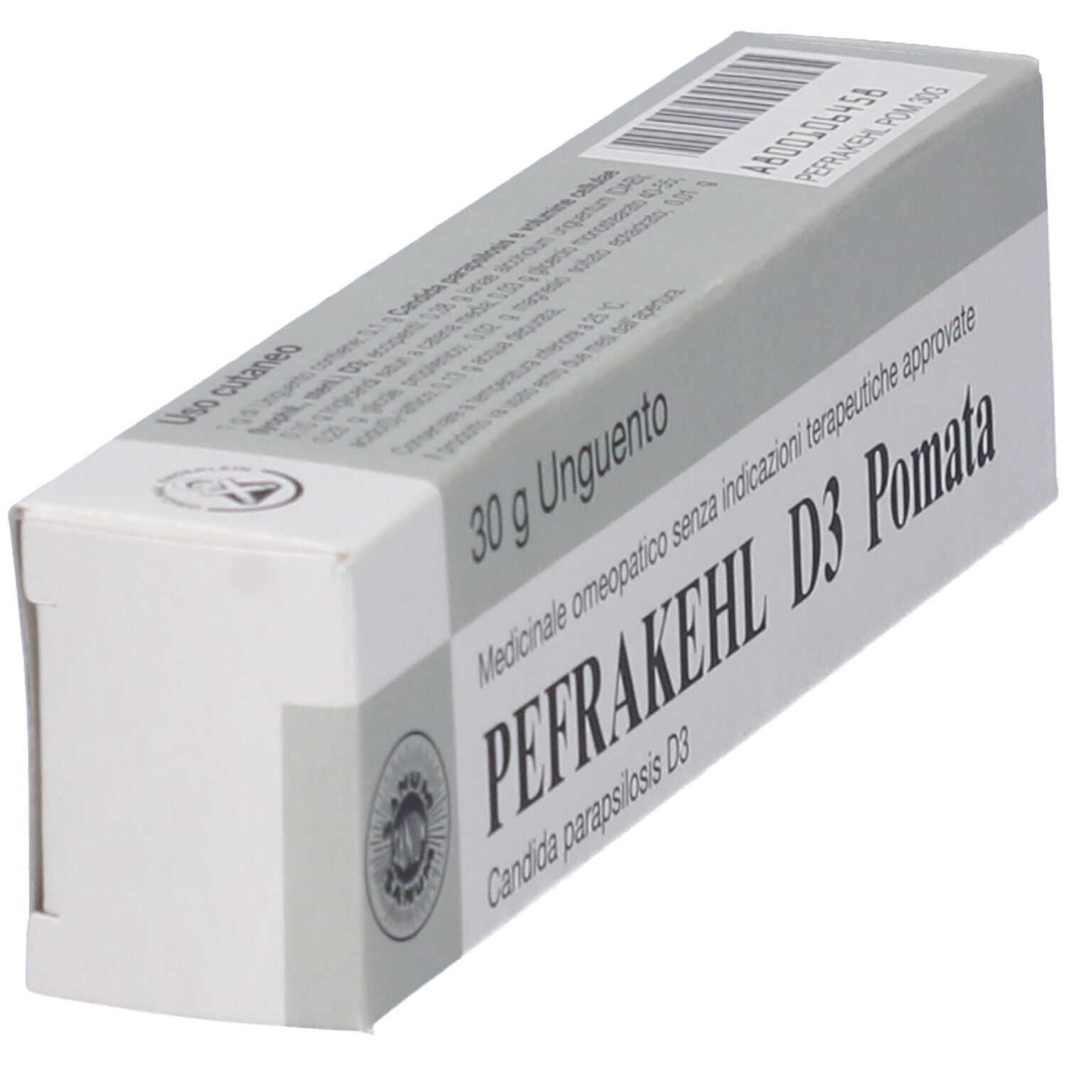 Scatola di PEFRAKEHL D3 Pomata. 30 g Unguento. Crema medicinale. Candida parapsilosis D3.