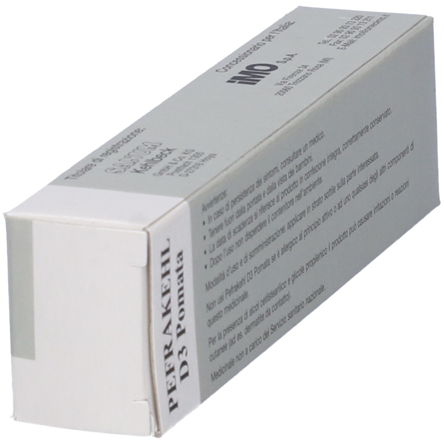 Scatola di PEFRAKEHL D3 Pomata. 30 g Unguento. Crema medicinale. Candida parapsilosis D3.