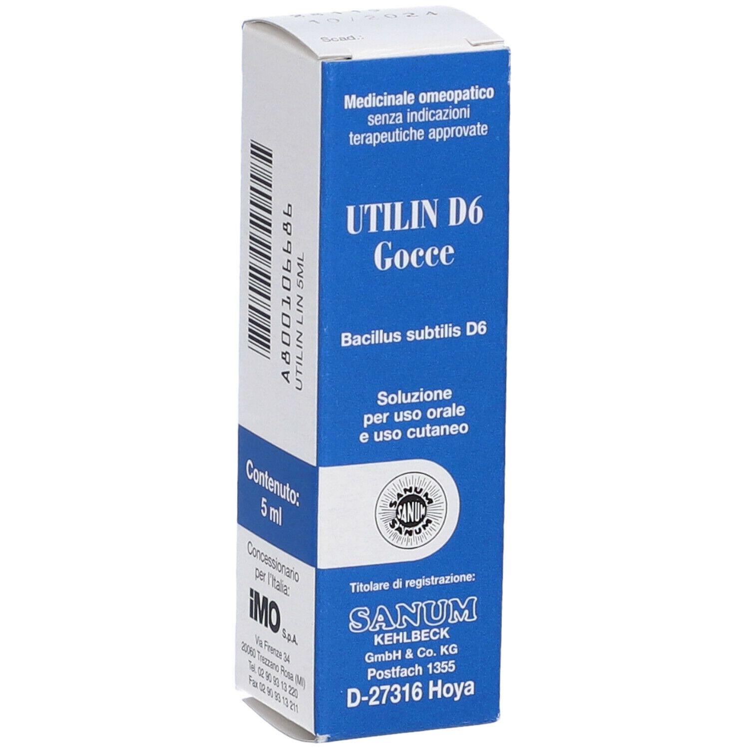 Samun Utilin D6 Lin 5 ml