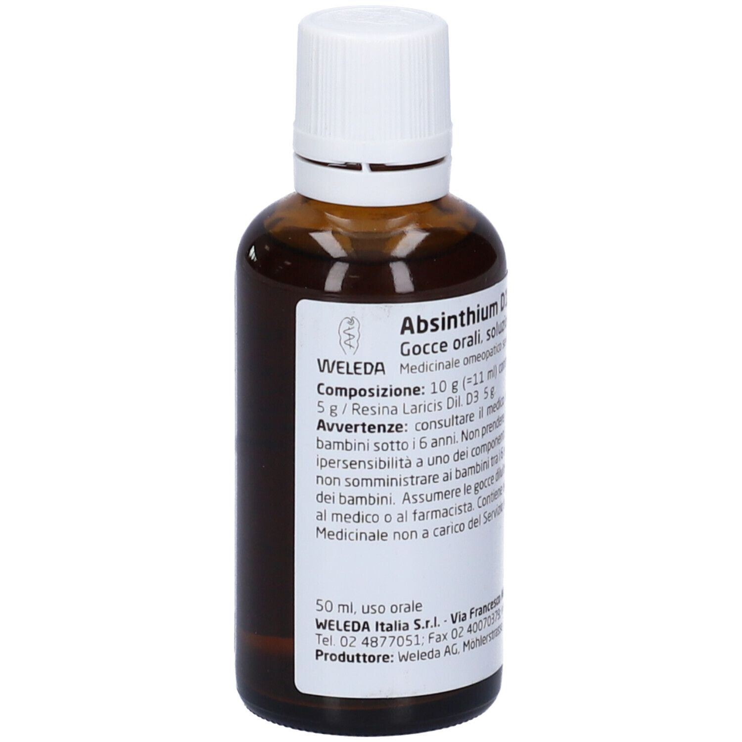 Absinthium/Resina Lari 50 ml Gocce Orali