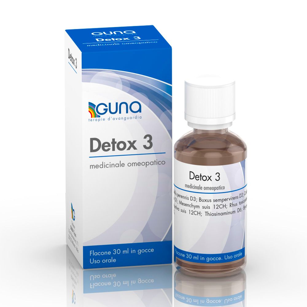Guna Detox 3 Connettivo Gocce 30 Ml