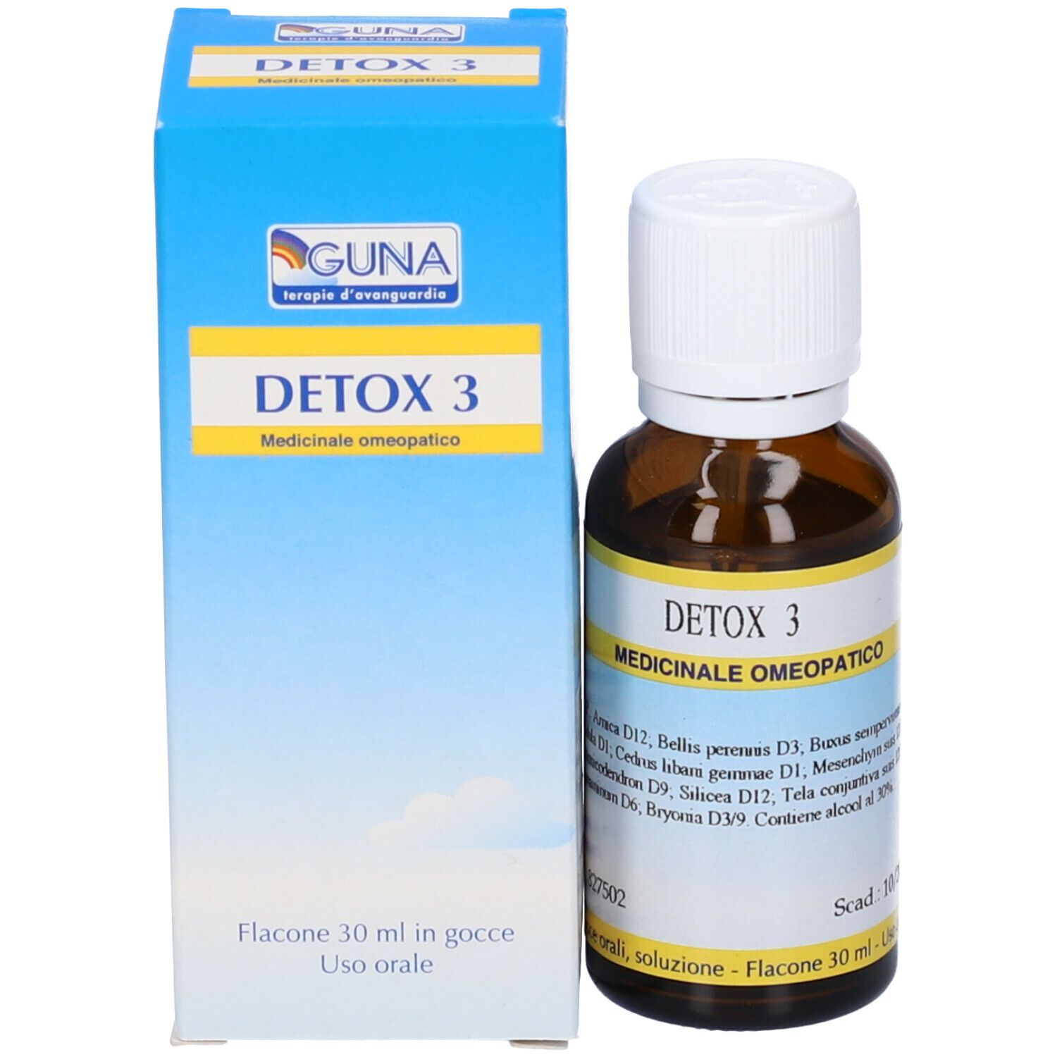 Guna Detox 3 Connettivo Gocce 30 Ml