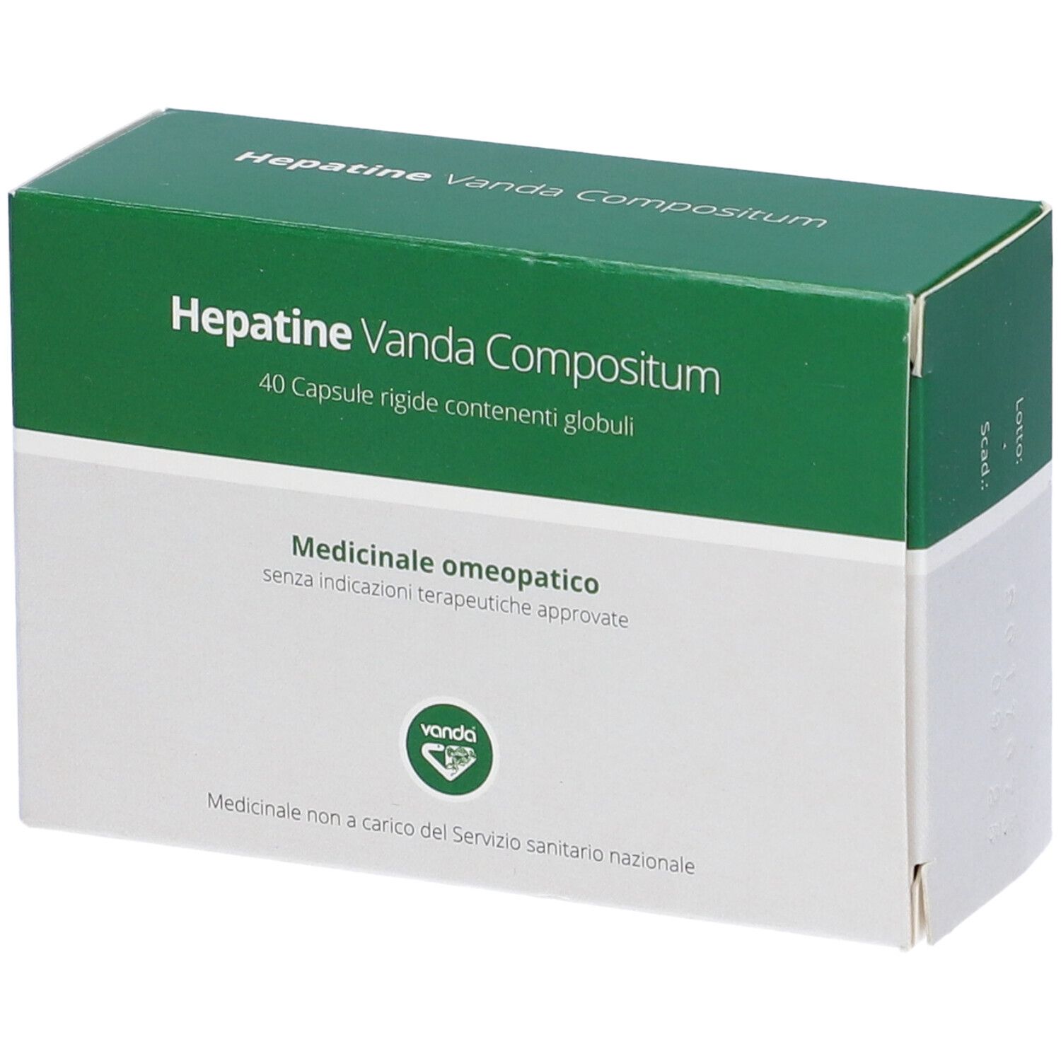 Hepatine Vanda Compositum 40 Capsule