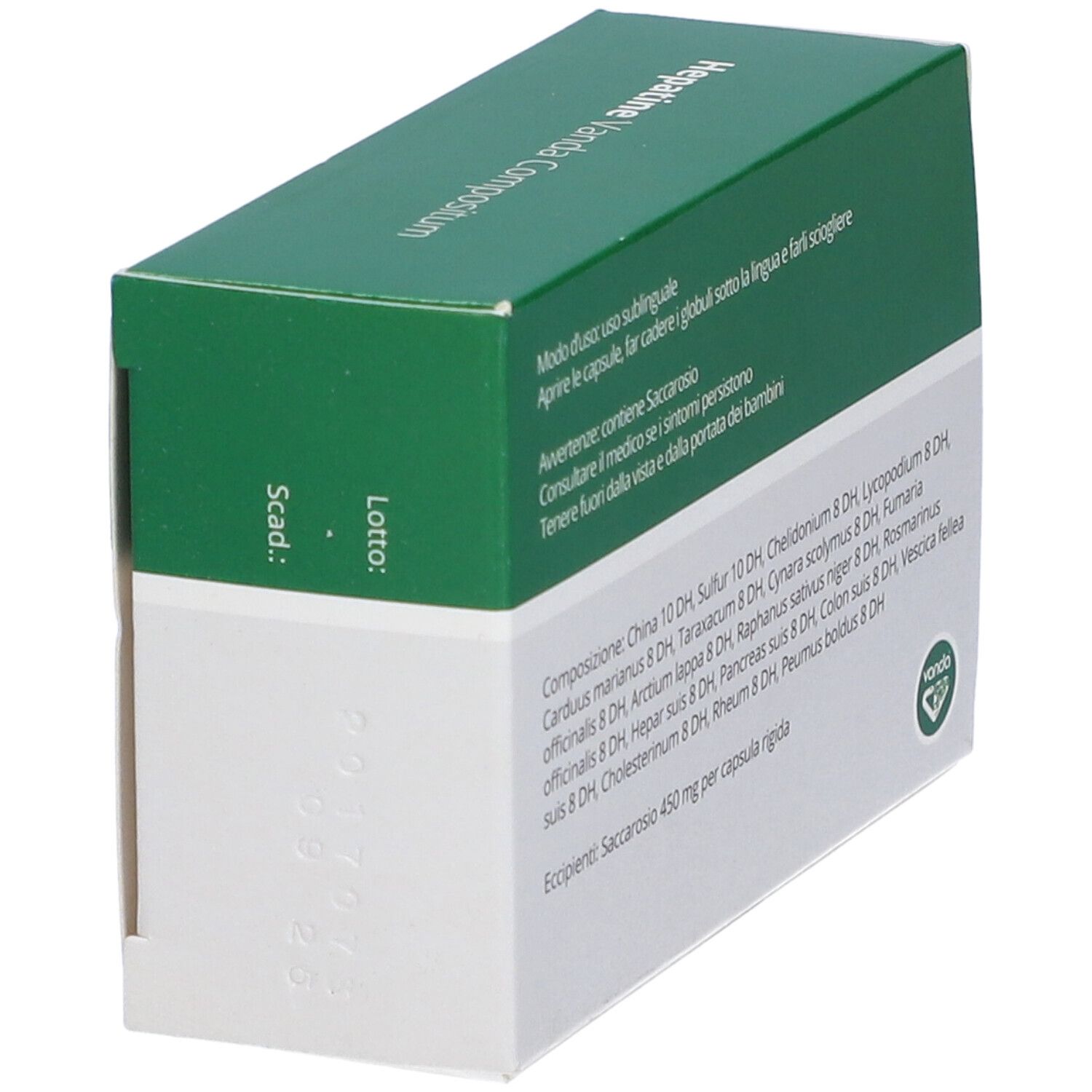 Hepatine Vanda Compositum 40 Capsule