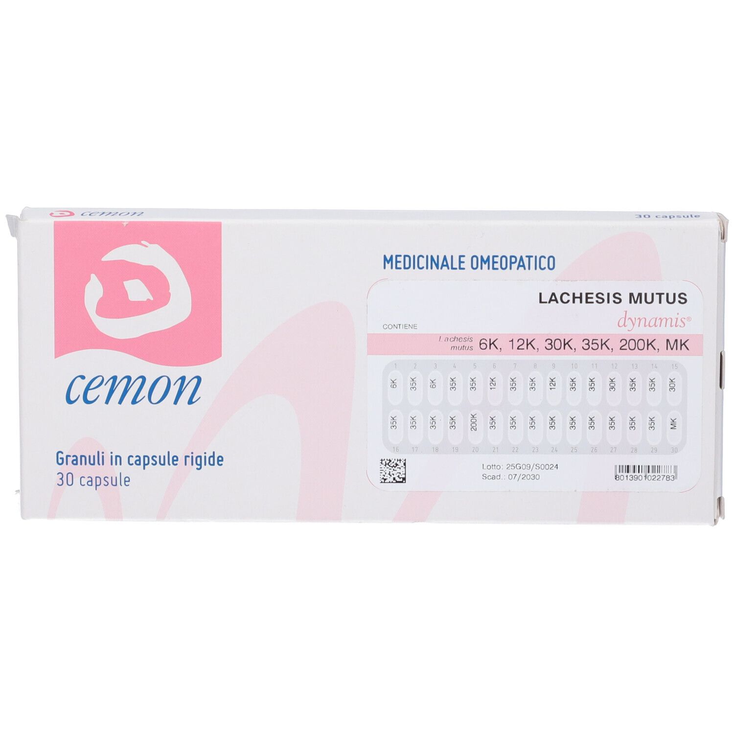 Cemon Lachesis Mutus 6K-MK Cure Capsule