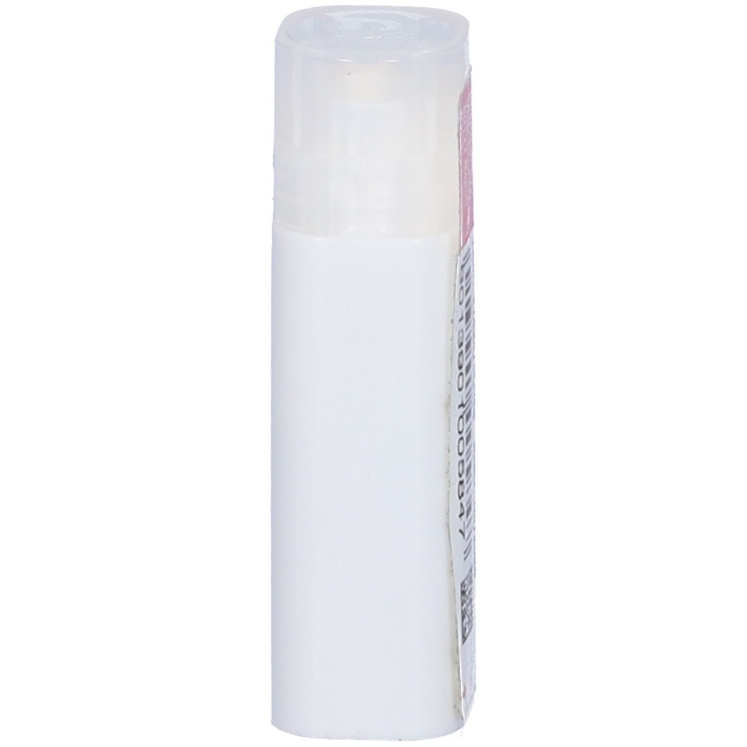 Confezione cilindrica bianca con etichetta rosa. Contiene granuli. Scritta: Uva Ursi 5 CH.