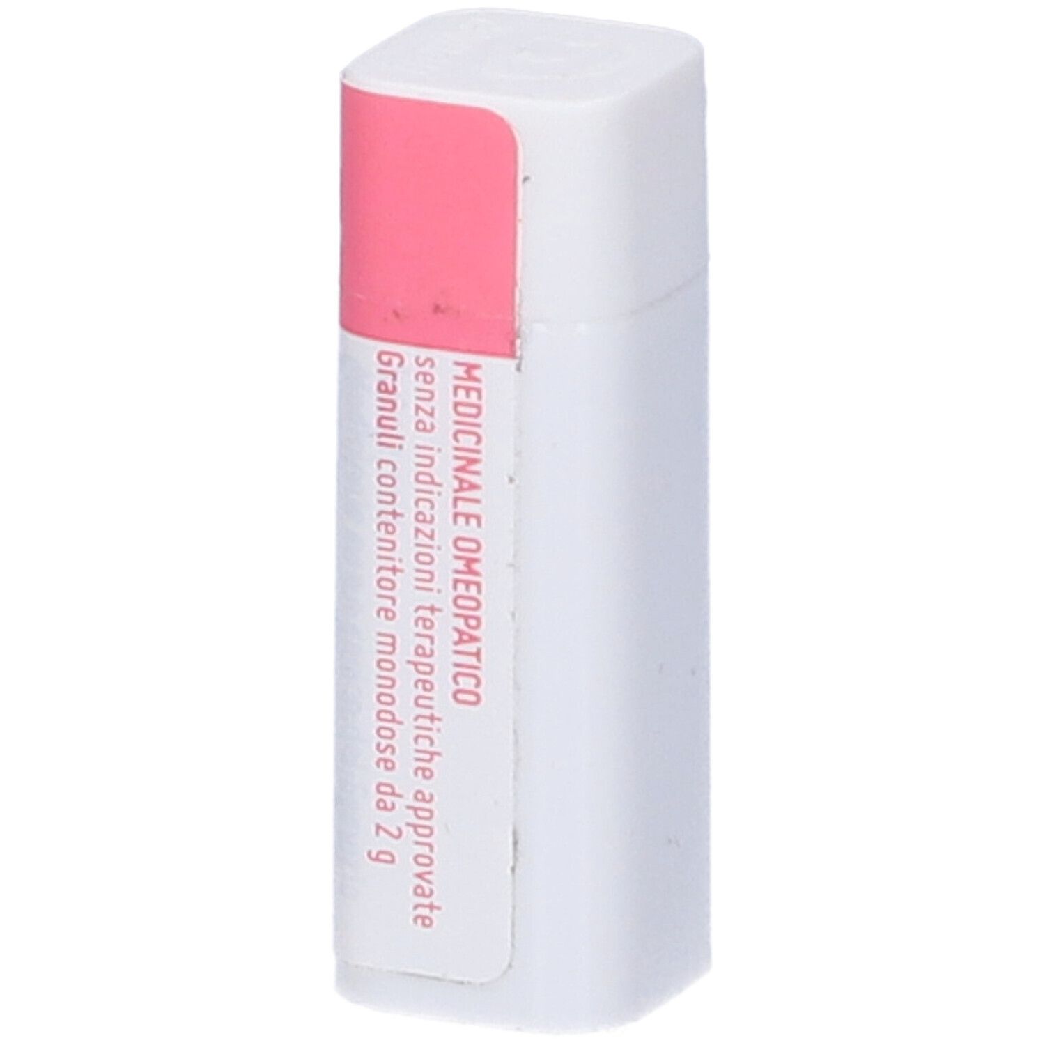 Confezione rettangolare con coperchio rosa. Scritte: cemon, indirizzo, indicazioni mediche.