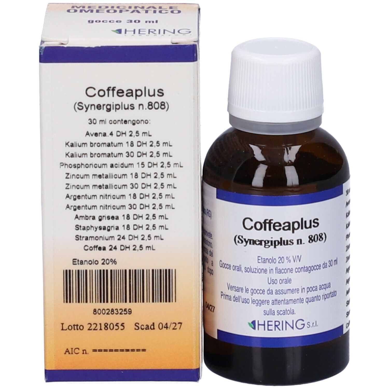 Hering Coffeaplus Gocce 30 Ml