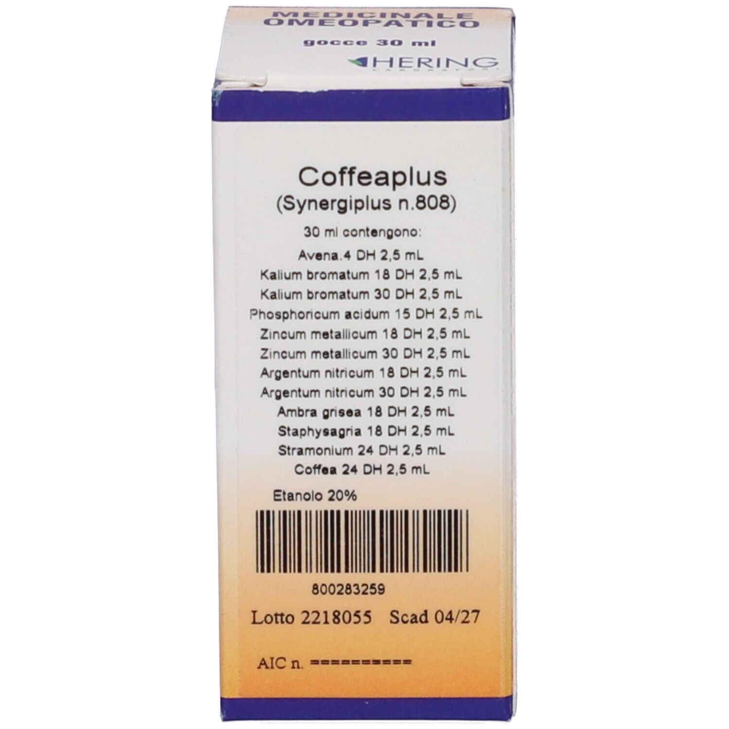 Hering Coffeaplus Gocce 30 Ml
