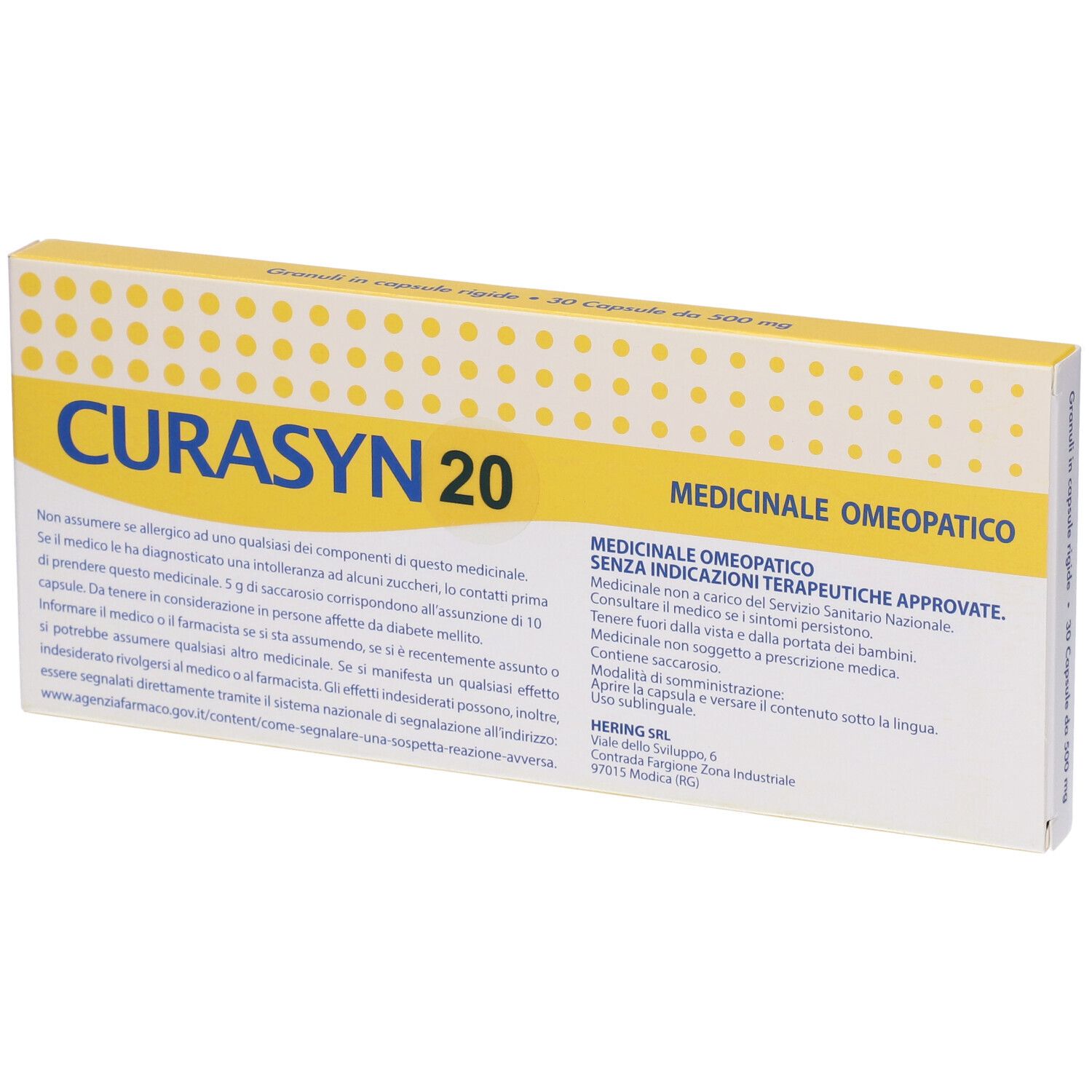HERING Curasyn 20 30 Capsule 0,5 G