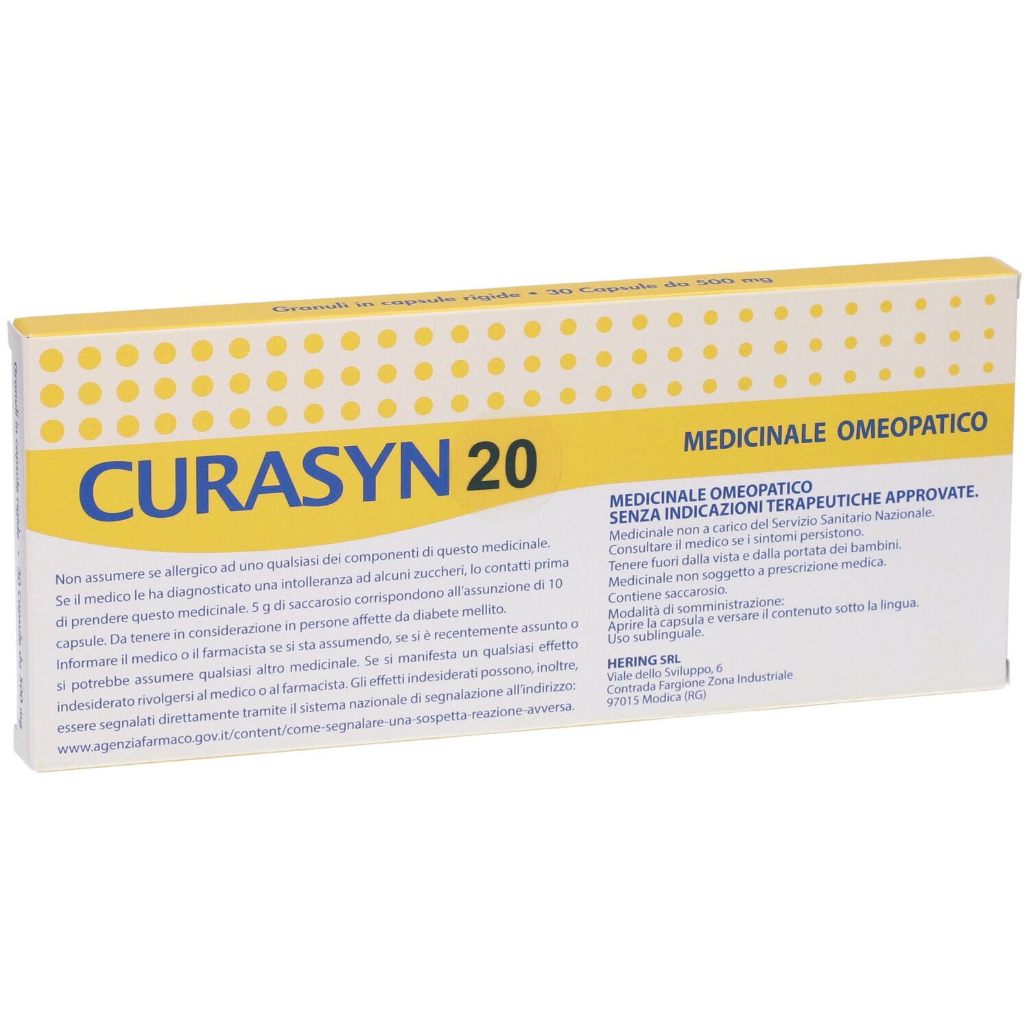 HERING Curasyn 20 30 Capsule 0,5 G