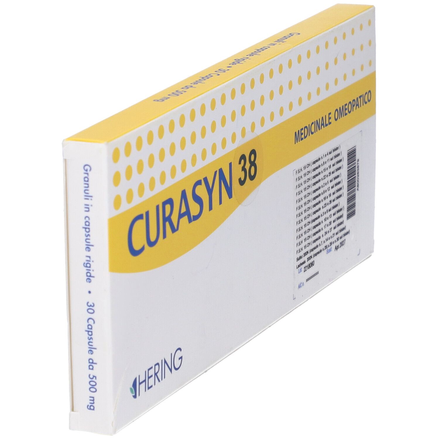 Hering Curasyn 38 30 Capsule 0,5 G