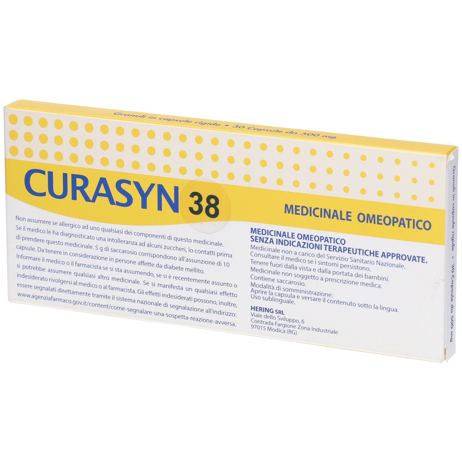 Hering Curasyn 38 30 Capsule 0,5 G