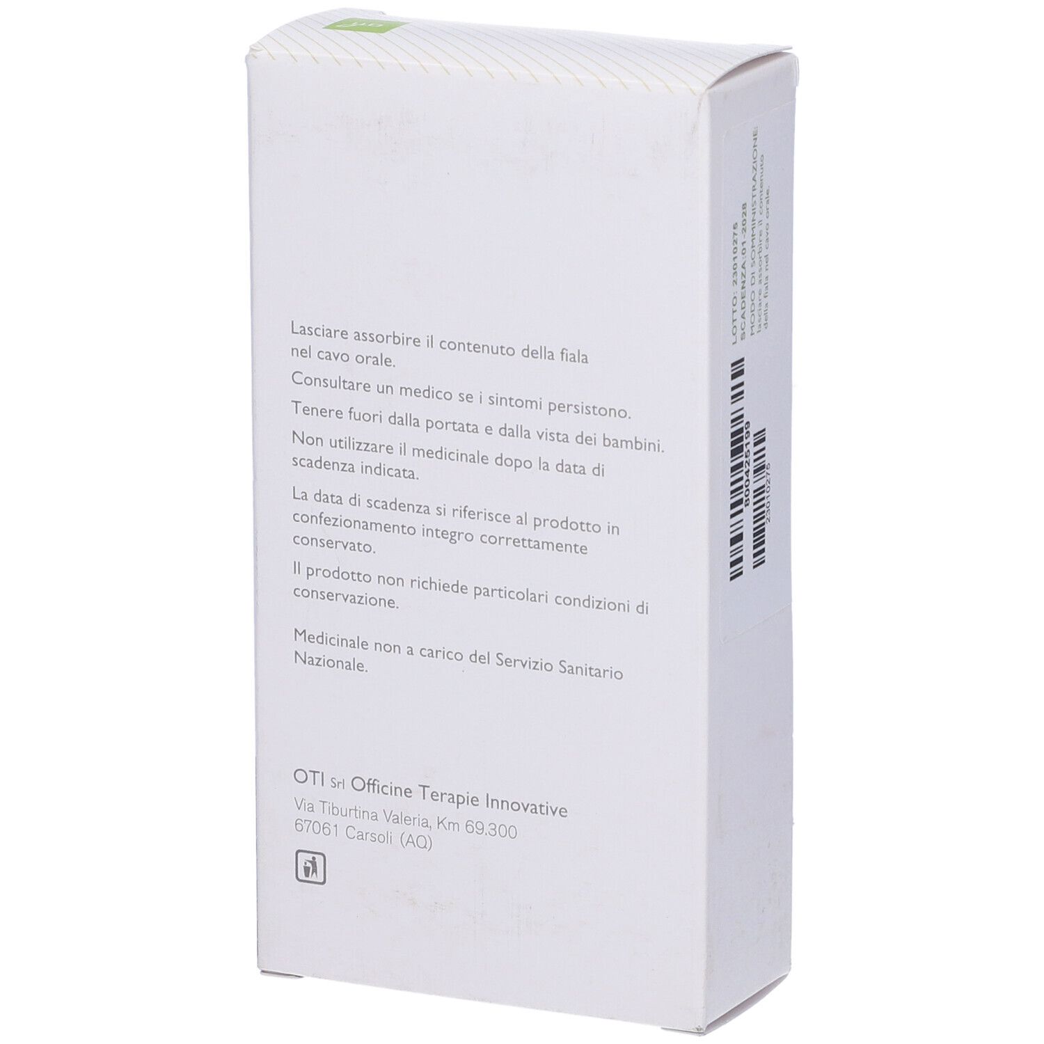 Adeps Oti Composto 20 Fiale Fisiologiche 2ml