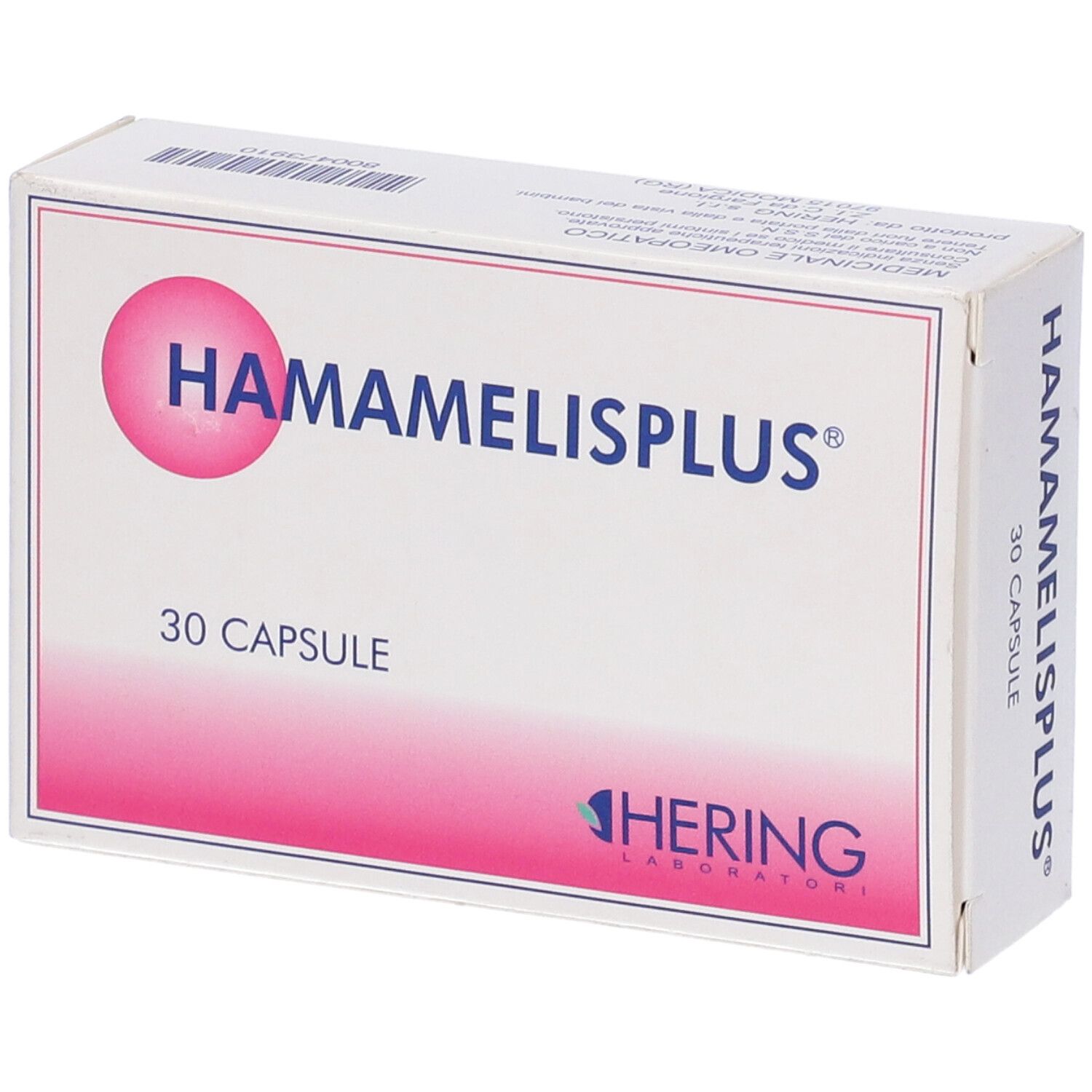 Hering Hamamelisplus 30 Capsule 450 Mg