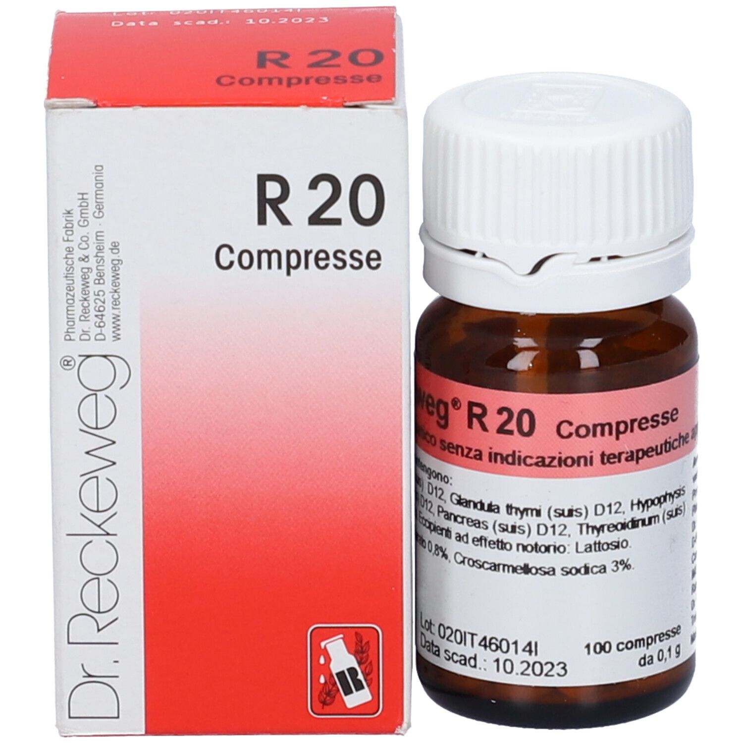 Reckeweg R20 Compresse