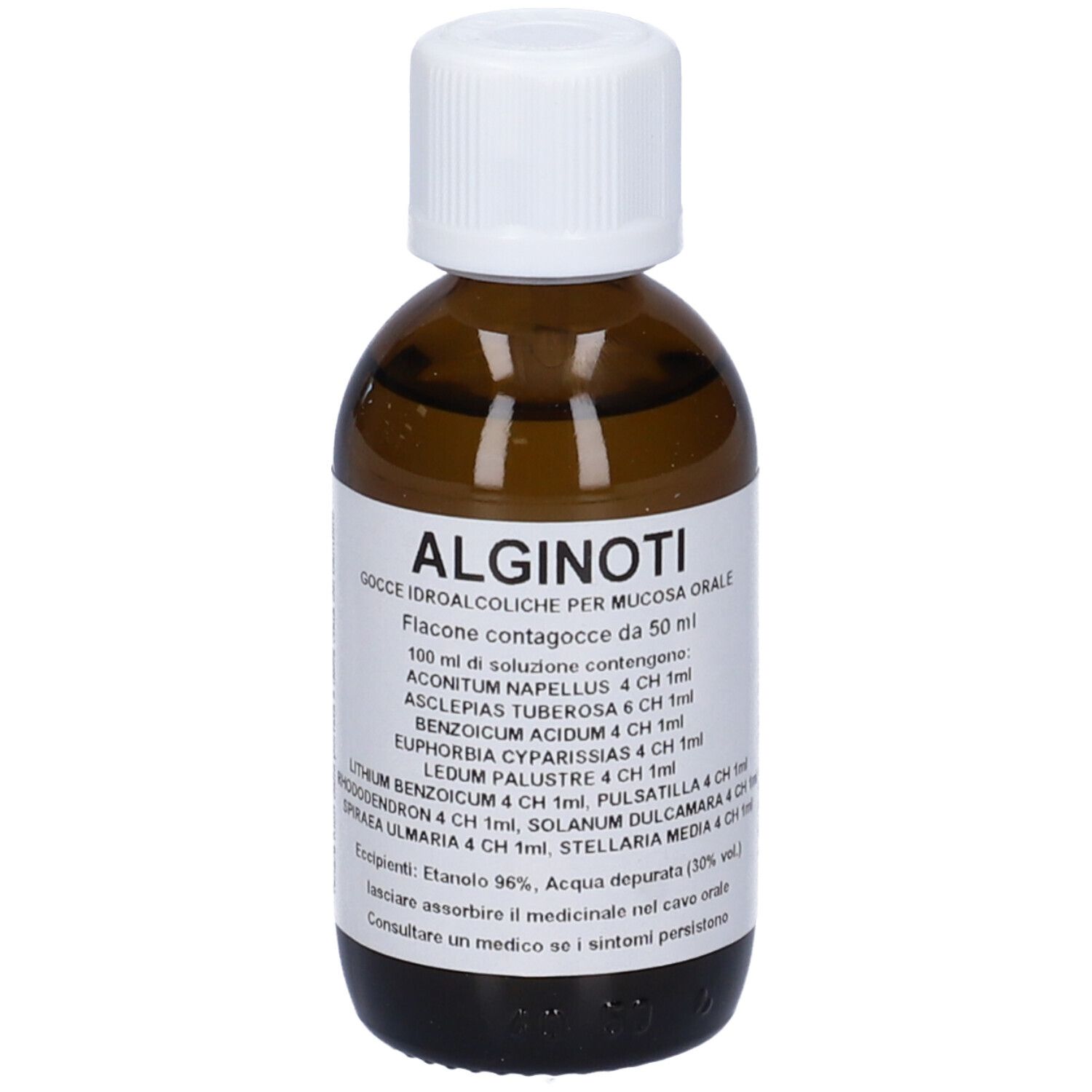 Alginoti Composto Gocce 50 ml Soluzione Idroalcolica