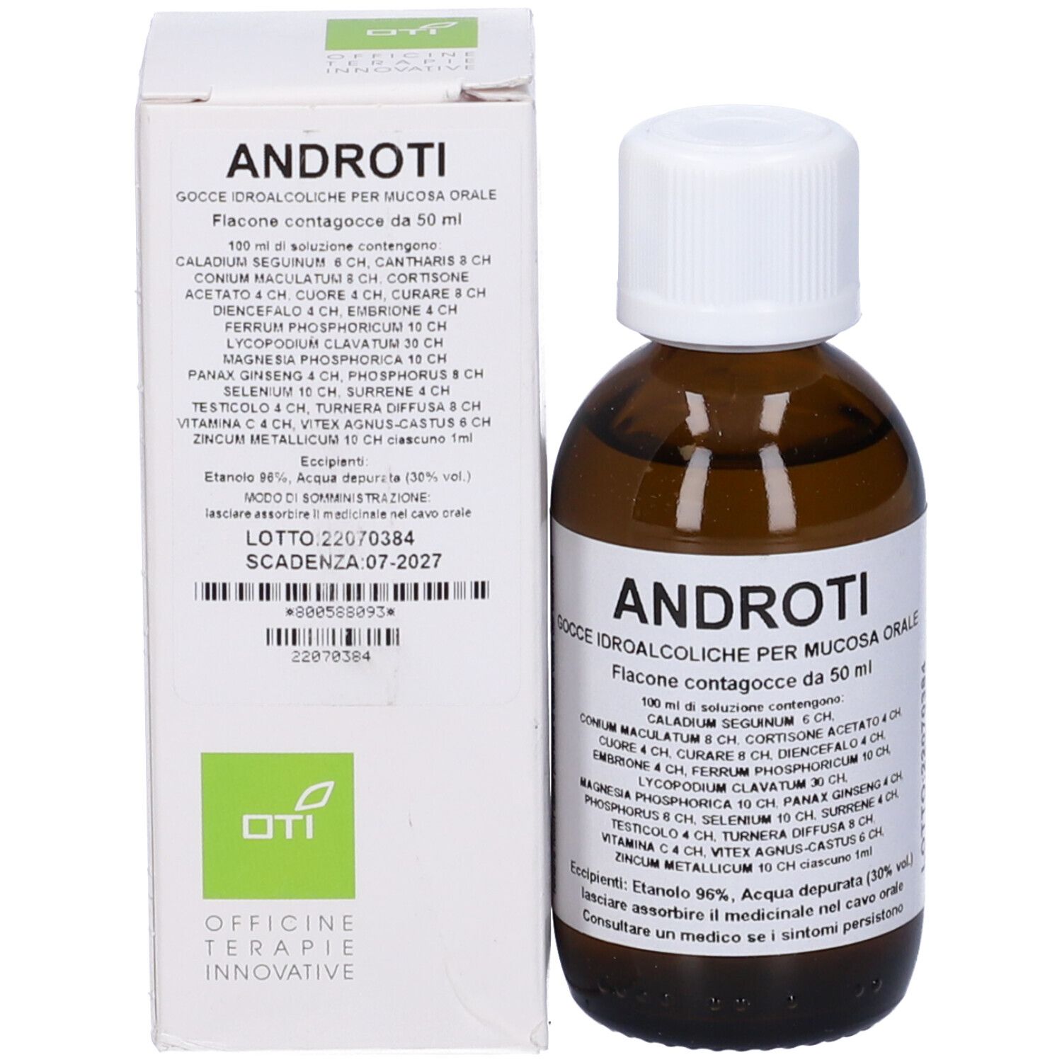 Androti Composto Gocce 50 ml Soluzione Idroalcolica