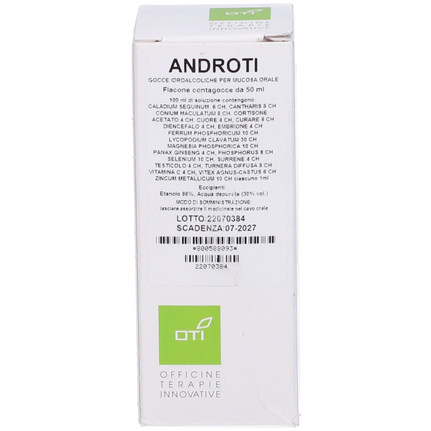 Androti Composto Gocce 50 ml Soluzione Idroalcolica