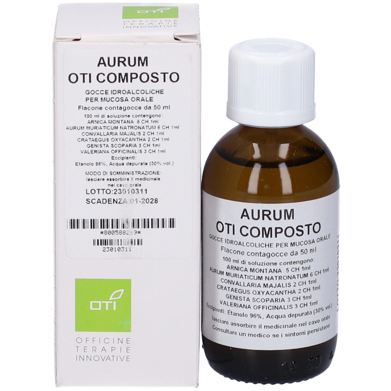 Aurum Oti Composto Gocce 50 ml Soluzione Idroalcolica
