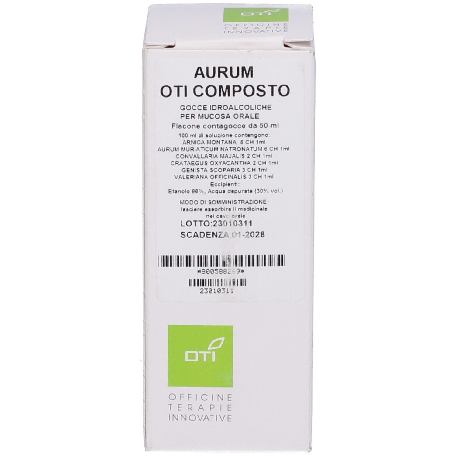 Aurum Oti Composto Gocce 50 ml Soluzione Idroalcolica