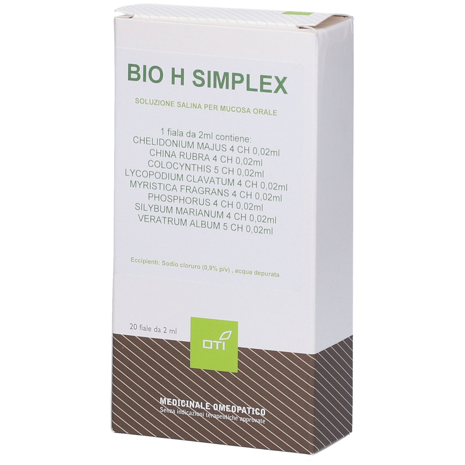 Bio H Simplex Composto 20 Fiale Fisiologiche 2ml