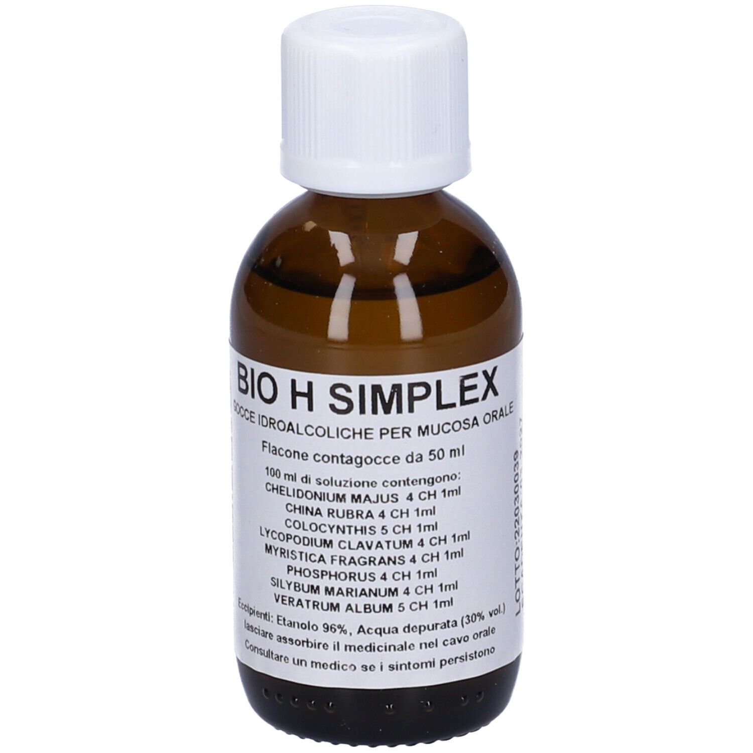 Bio H Simplex Composto Gocce 50 ml Soluzione Idroalcolica