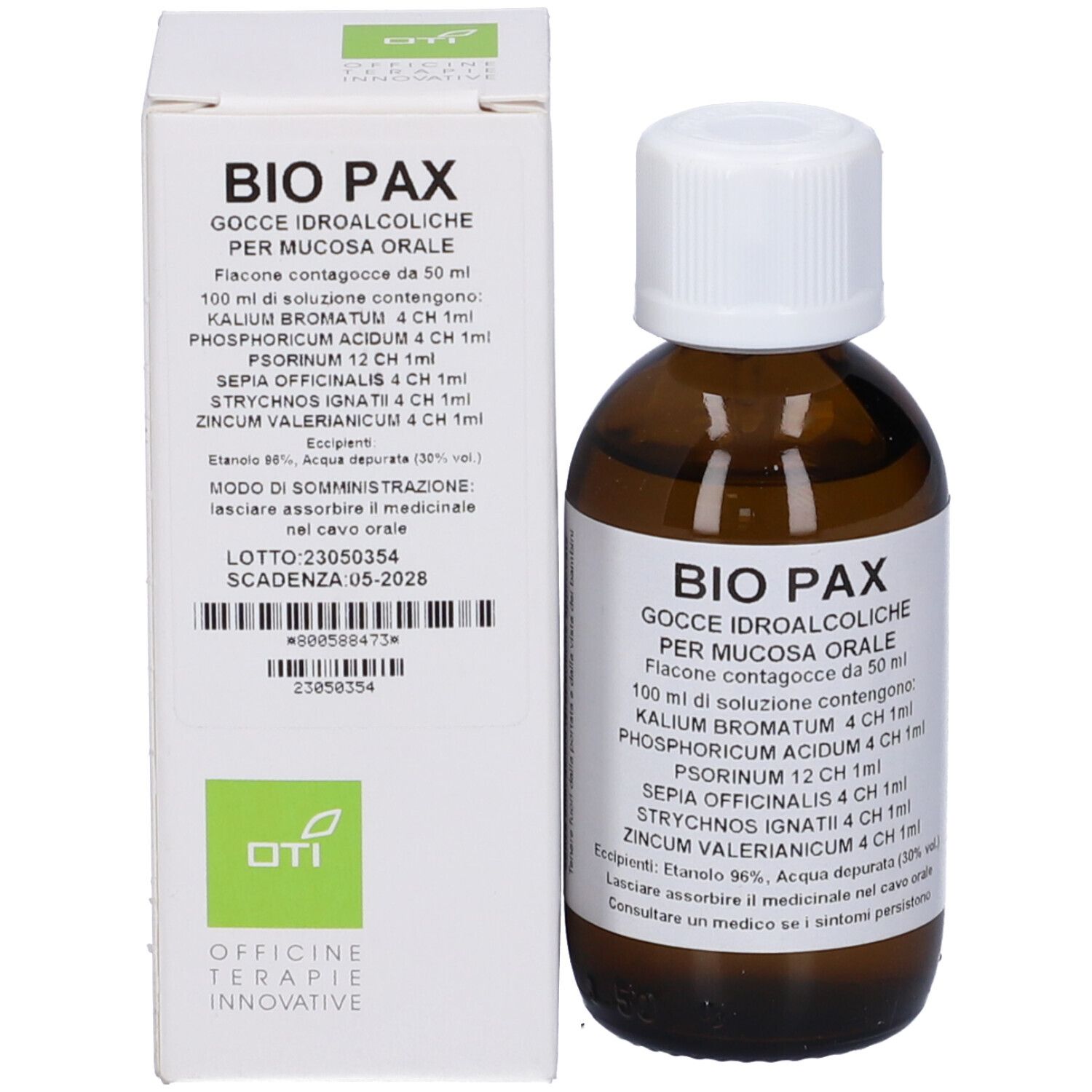 Bio Pax Composto Gocce 50 Ml Soluzione Idroalcolica